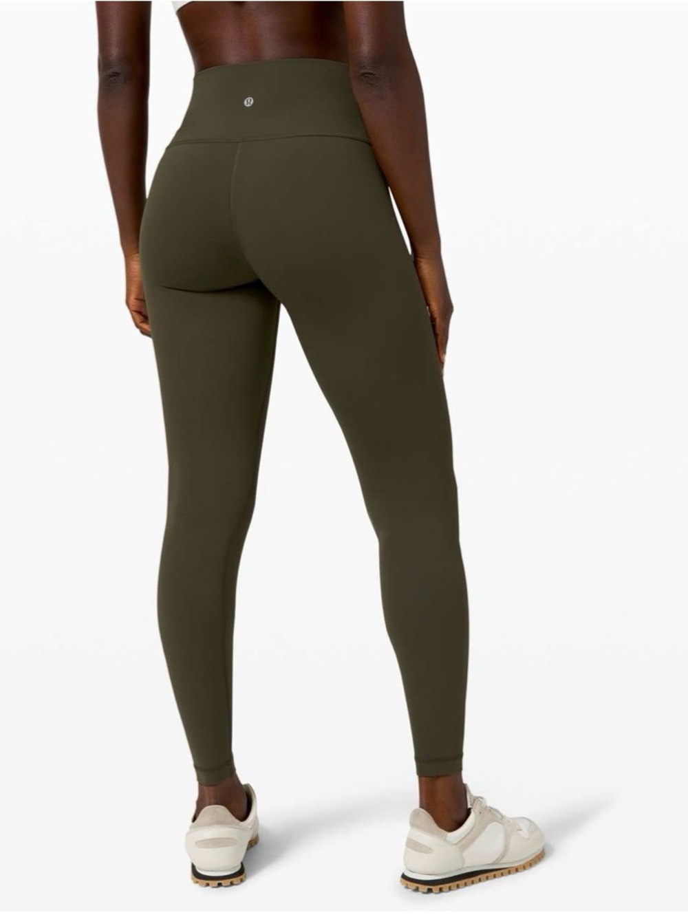 Lululemon Wunder Under High-Rise Tight 28" *Full-On Luxtreme Dark Olive size 4